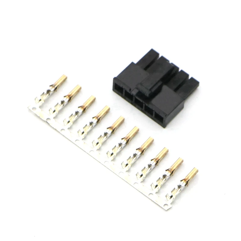 

5Pin Modular Connector with 5pcs Terminal Pins for Cooler Master Silent Pro / V / Real Power Series.