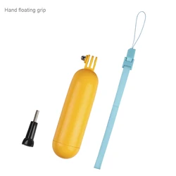 Waterproof Go Pro Floating Handle Grip Bobber for GoPro 9 8 7 6 5 4/ Yi 4K/ SJ4000/ Sj7/ H8/ DJI OSMO/AKASO/CAMPARK