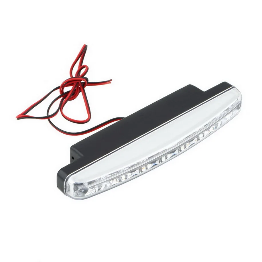 2x8 LED супер яркий автомобиль DRL дневные ходовые огни Дневные лампы