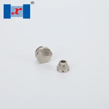 40 шт./лот M5* 0,8 метрической резьбы дышащая клапан IP68 Водонепроницаемый металлический воздухопроницаемая клапан