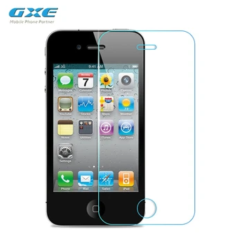 

GXE 2.5D 9H Premium Tempered Glass For iPhone 4 4S Phone Screen Protector LCD Protective Film (Not Matte Glass)