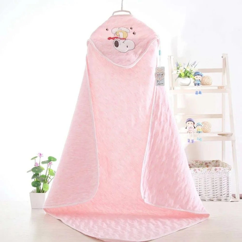 Летнее одеяло для новорожденных, хлопковое супер мягкое одеяло для пеленания, одеяло для новорожденных, с капюшоном, спальный мешок, Parisarc