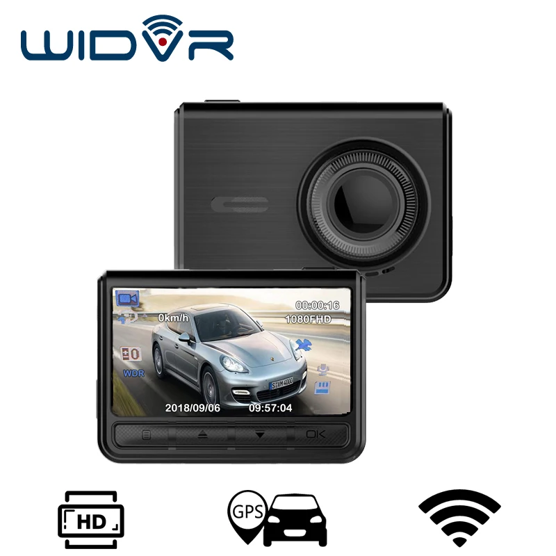 

WIDVR New dash camera 3 in 1 GPS WIFI Novatek 96658 Sony IMX 323 Full HD 1080P Car dvr for xiaomi GPS chip Dash cam