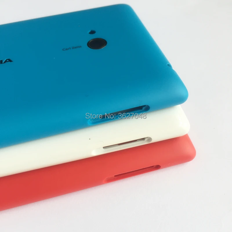Менее, но лучше оригинальная новая задняя крышка для Nokia lumia 720 чехол для батареи Замена с боковой кнопкой