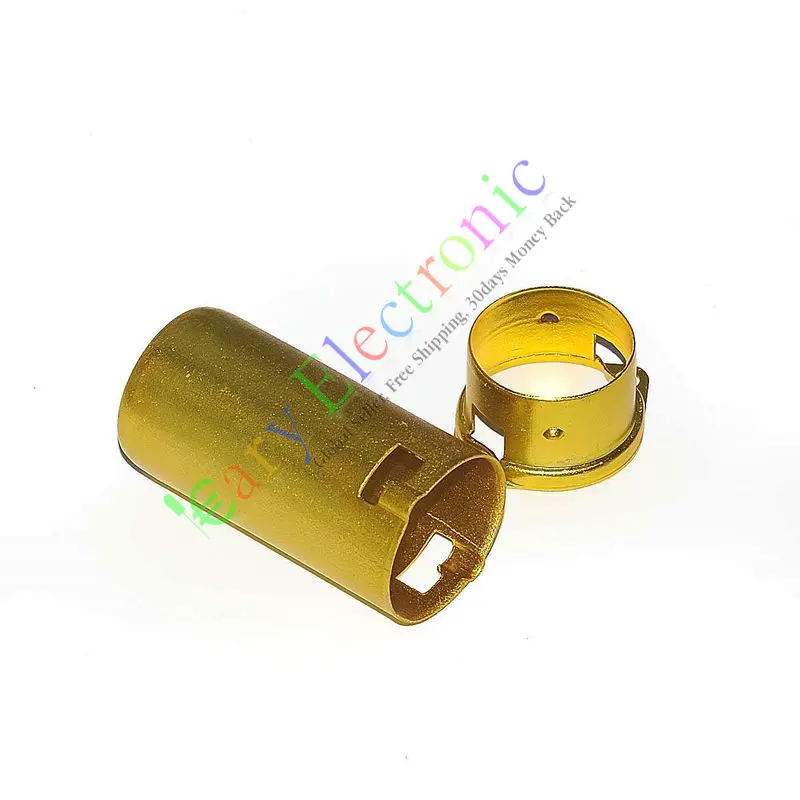 Опт и розница 8 шт 9Pin трубки розетки щит крышка для аудио DIY 12AX7 12AU7 ECC82 ECC83 Желтый