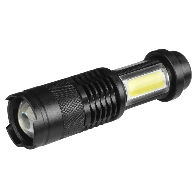 Z20SK68C Litwod светодиодный мини-фонарик XPE+ COB Zoom водонепроницаемый алюминиевый фонарь с 4 режимами использования батареи 14500 или AA для кемпинга - Испускаемый цвет: SK68C