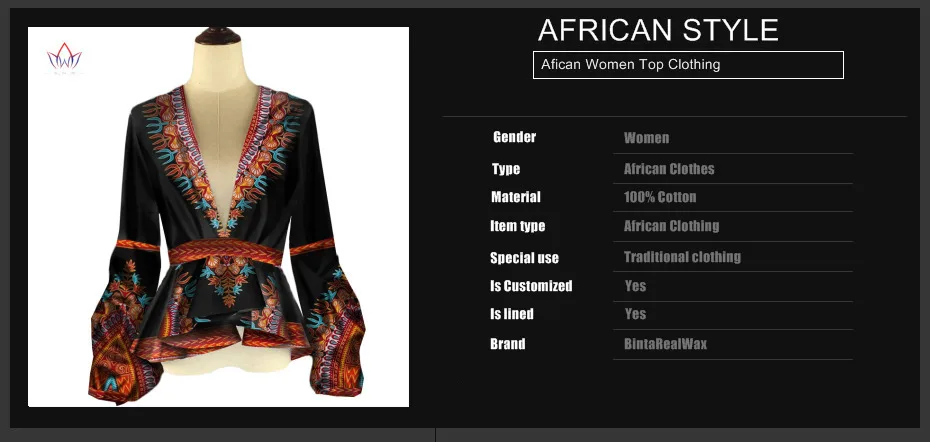 Африканская одежда для женщин, куртка для женщин, пальто для женщин, цветная модная одежда с длинным рукавом без воротника WY3814