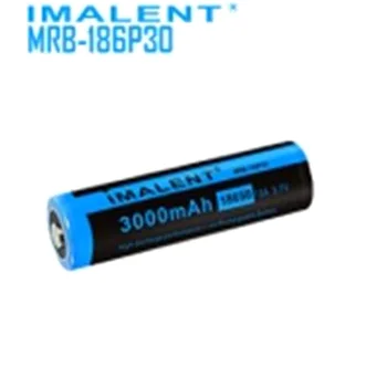 

IMALENT 18650 3.7V 15A 3000mAh High Performance Li-ion Rechargeable Battery with PCB Protection(1 Pair)