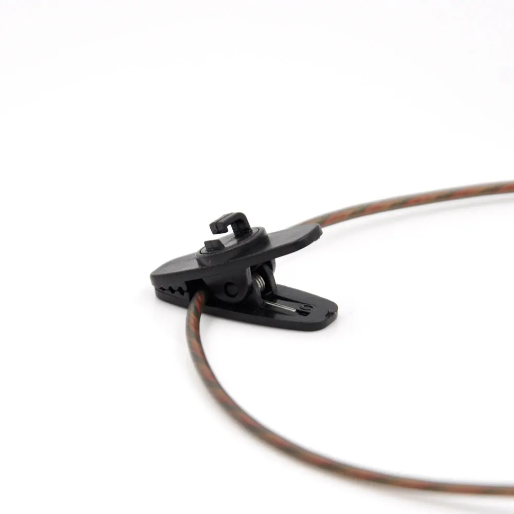 AK 1 пара(2 шт.) Зажим для кабеля, кабель, провод, воротник с лацканами, зажим для наушников и MP3/4 кабеля, аксессуары для наушников