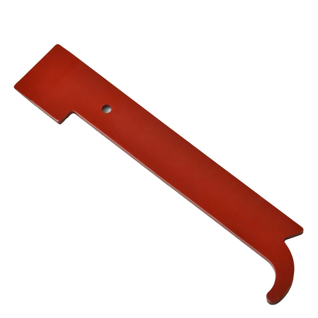 1 Pc Új Rozsdamentes Acél J Típusú Kaptár Szerszám Méhész Kaparó Piros Szerszámok Apikulturális Berendezések - Image 2