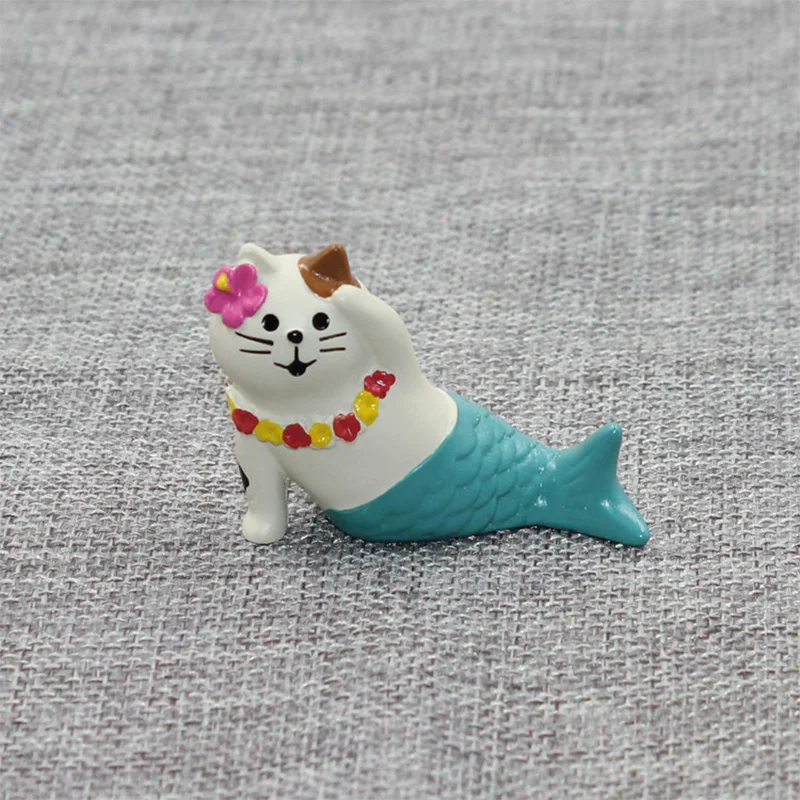 Hula dance photograph Decole Cat Animal Model Miniature Figurine home Garden Wedding action Figures Decoration Girl toy gift Hula dance photograph Decole Cat Animal Model Miniature Figurine home Garden Wedding action Figures Decoration Girl toy gift