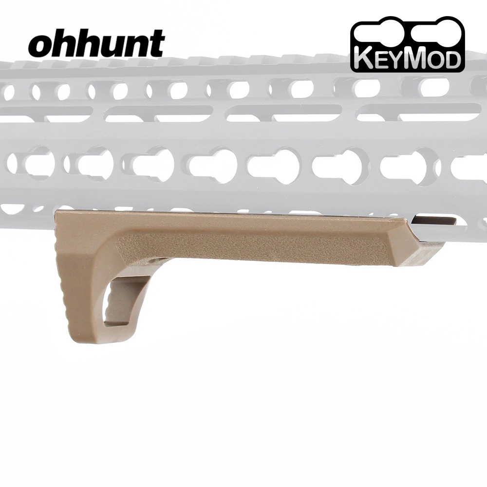 

ohhunt KeyMod Handguard Barricade Hand Stop Panel Cover Rail Polymer Mount for Key Mod Handstop Attachment AR15 Accessories