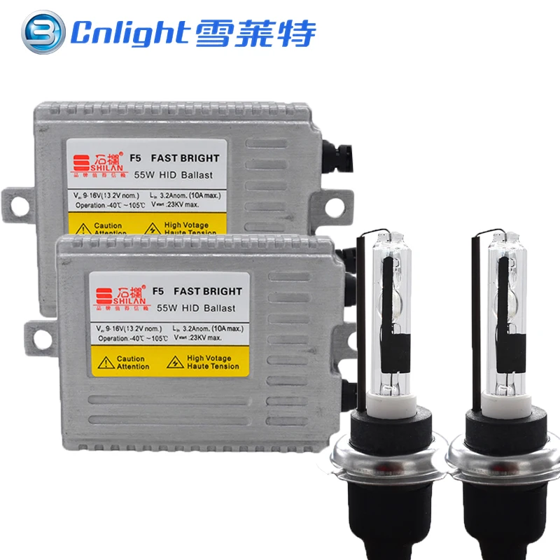 Fast Bright 55W Hid Kit Xenon H7R Cnlight Kit Ceramic H7R 4300K 5000K Metal H7R Kit