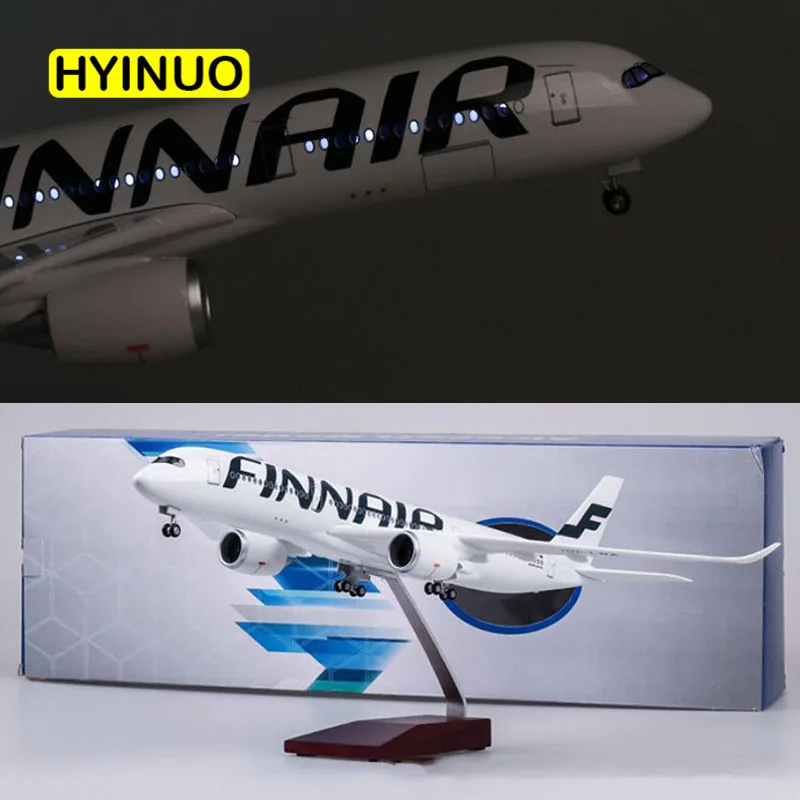 Самолёт моделей финской авиакомпании FINNAIR 47 см масштаб 1/142|Вертолеты самолеты