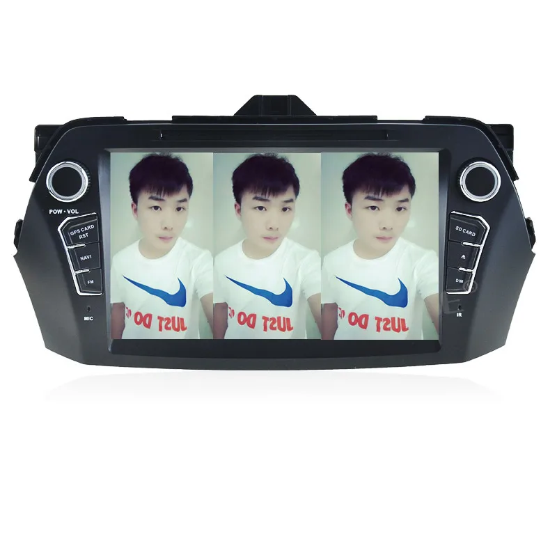 Cheap MEKEDE android7.1 smart car dvd player for SUZUKI CIAZ 2015 support gps navigation 4G SIM WIFI bluetooth navi FM RDS car radio 3