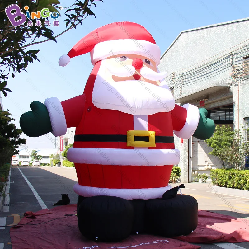 

13 feet high big Inflatable Santa advertising - toys