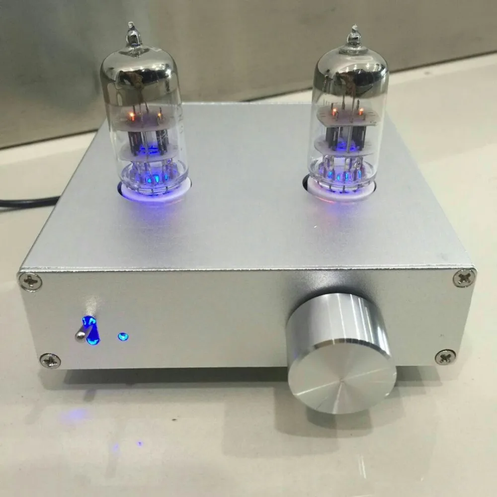 US $42.75 T5 Tube Preamp MATISSE Buffer 6N3 HIFI Audio TUBE Preamplifier With 12V 2A Adapter