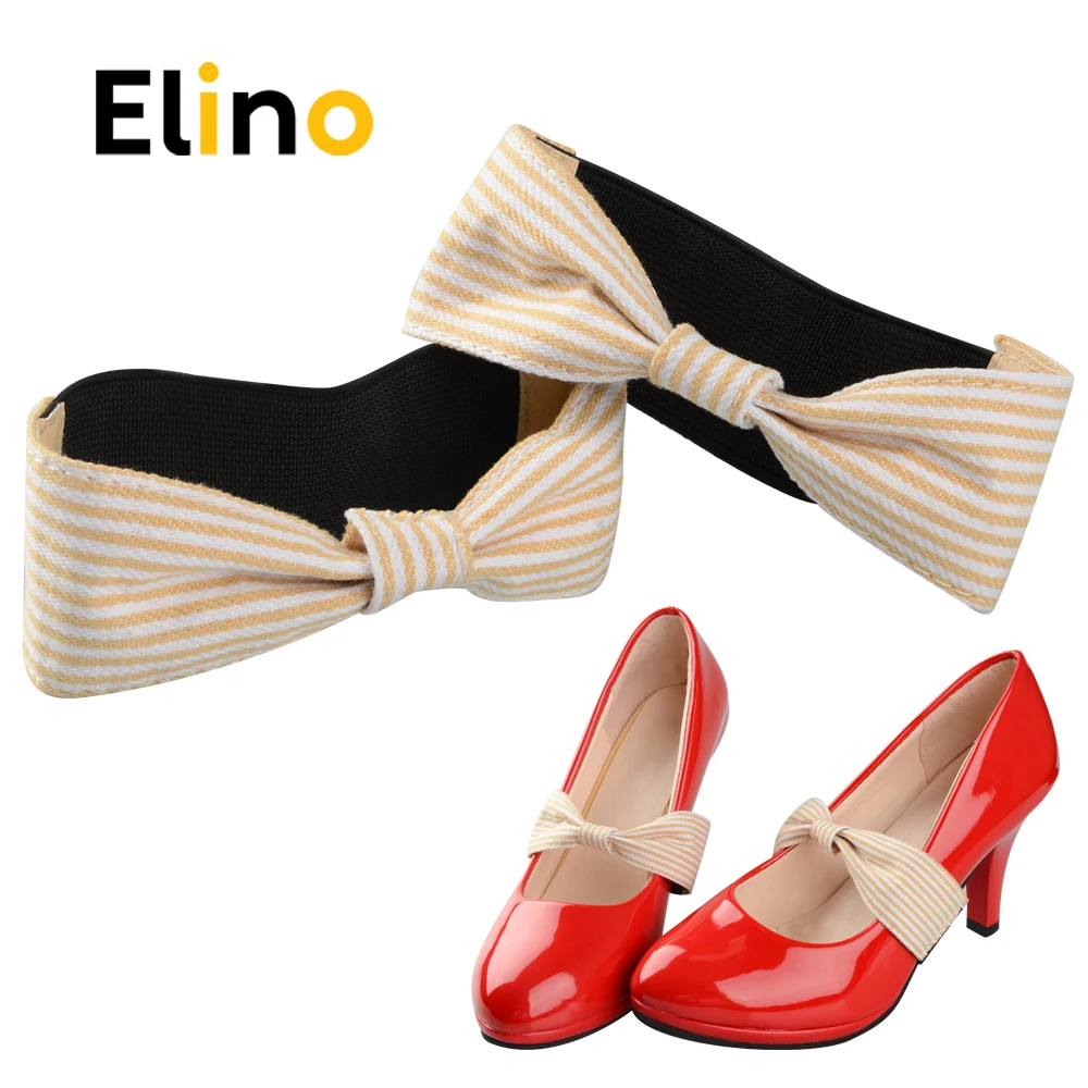 Elino Detachable Bow Shoe Straps Shoelaces Band Belts for Holding Loose