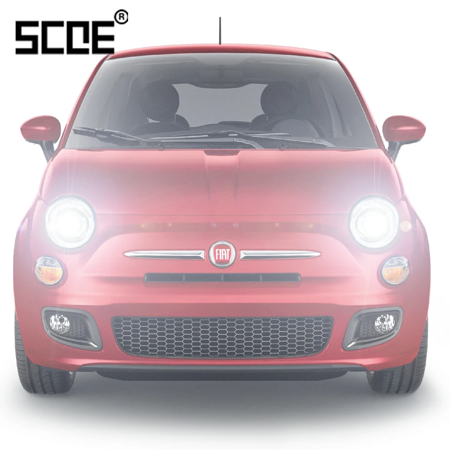 Для fiat 500 500C 500L Doblo Ducato Idea Linea SCOE 2 шт. супер галогенная лампа ближнего света для