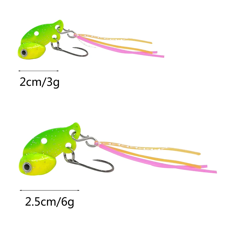 Новое поступление 1 шт. 3 г/6 г мини vib кренкбейт рыболовная приманка свинцовая медная металлическая приманка жесткая приманка ложка приманка искусственная пресноводная наживка