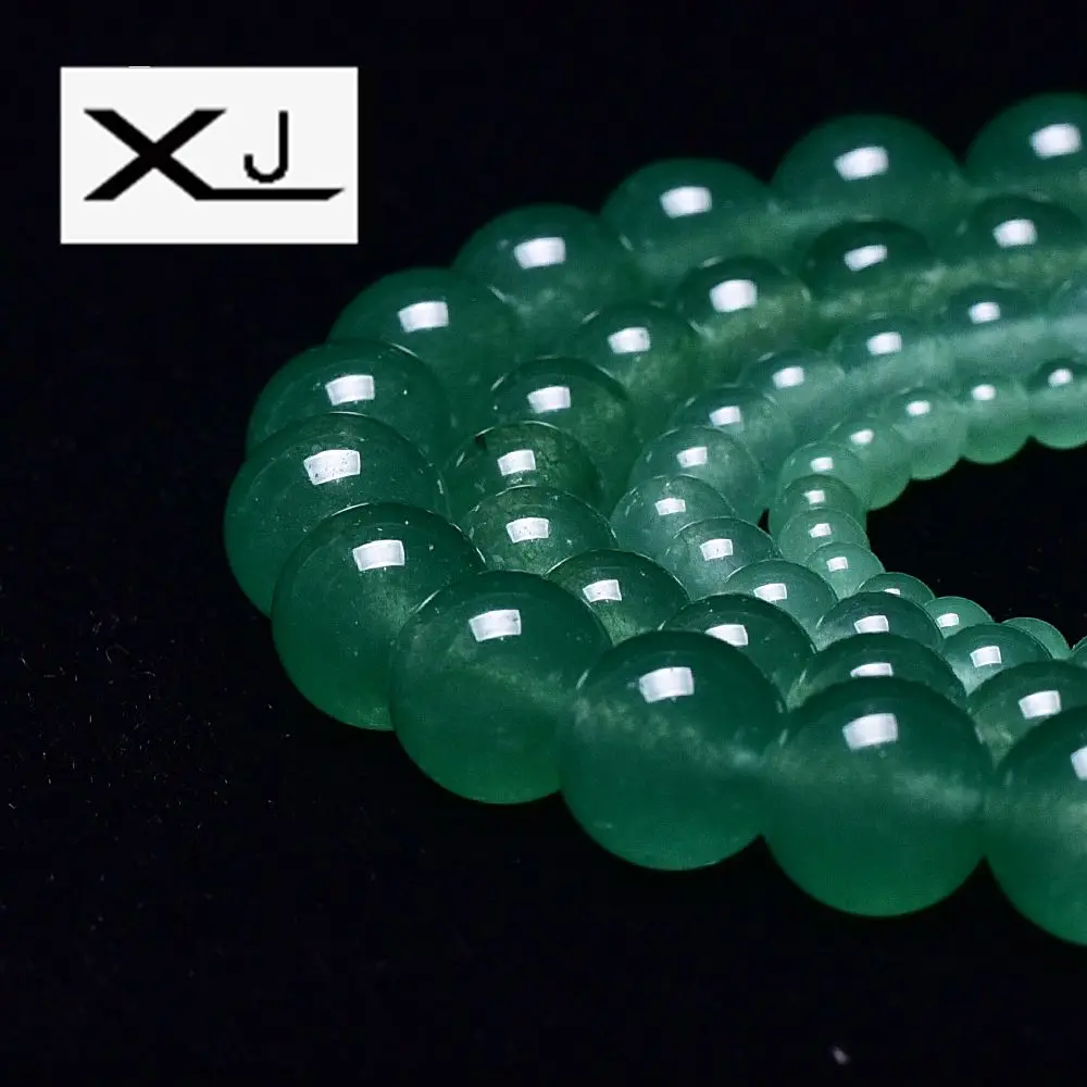 

XIN JIAO Natural Colourful stone Round Beads 4mm 6mm 8mm 10mm for Jewelry Making Diy Bracelet Necklace