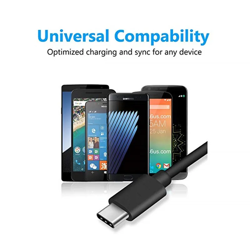 Кабель usb type-C для Elephone P11 3D A5 PX U2 U Pro S8 Z1 Gome U9 U7 Mini K1 USB-C кабель для быстрой зарядки мобильного телефона type-C