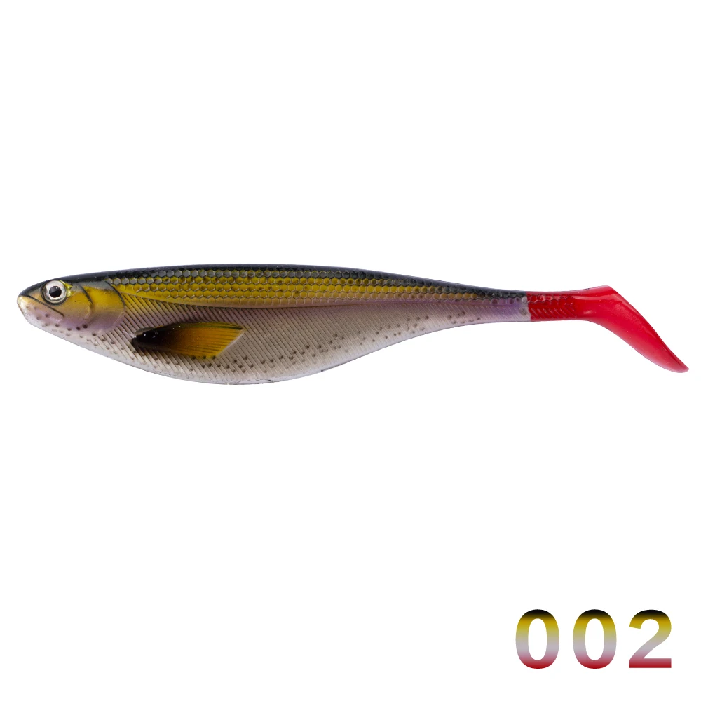 Hunthouse pro Shad Приманка westin shad Teez pike leurre 17 см 35 г весло для рыбалки хвост Реалистичная shad Большая мягкая пластиковая наживка Резина - Цвет: 002