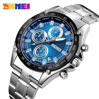 

Top Brand Men Quartz Watch Waterproof Stopwatch Chronograph Sports Wristwatches Fashion Men's Business Watches Montre Homme 2019