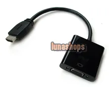 PC DVD HDTV HDMI to VGA Video Audio Converter Cable (Chip inside)