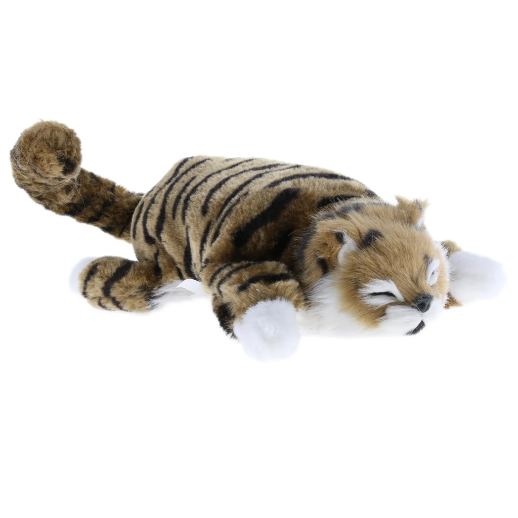Naughty Rolling & wagging Tail Cat Electronic Pet Soft Plush Stuffed Animal Kids Baby Toys Home Decor