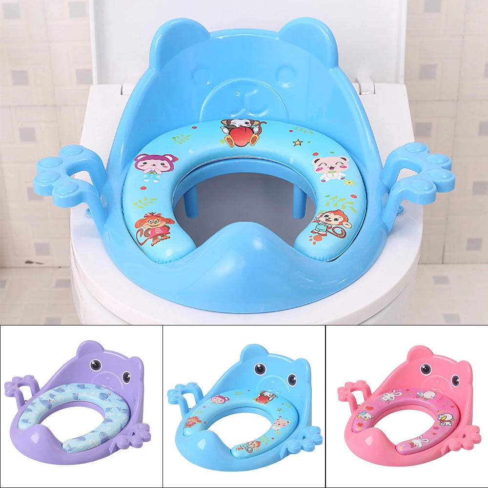 

Portable Baby Potty Add Soft Mat Baby Toilet Car Potty Child Pot Training Girls Boy Potty Kids Chair Toilet Seat Children's Pot