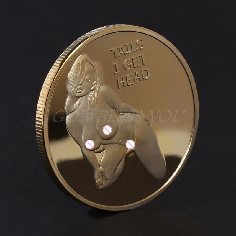 Памятная монета сексуальная женщина леди тело коллекция искусство подарок золото BTC Биткоин коллекционные монеты сплав сувенир