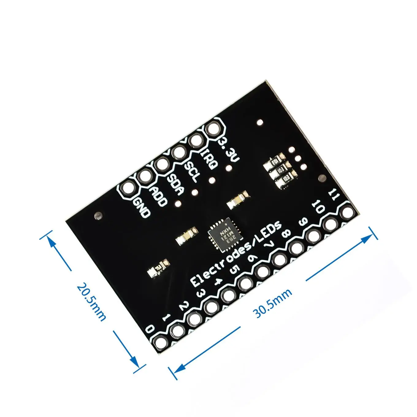 MPR121 Breakout V12 емкостный сенсорный модуль контроллера I2C клавиатура|Интегральные