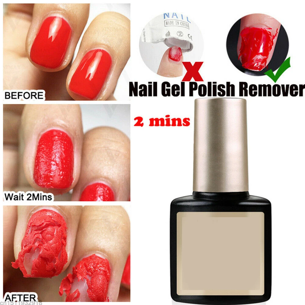 1PC Burst Nail Polish Gel Magic Remover Nail Polish Remover Soak off Nail Polish Degreaser Nail Art Primer Lacquer