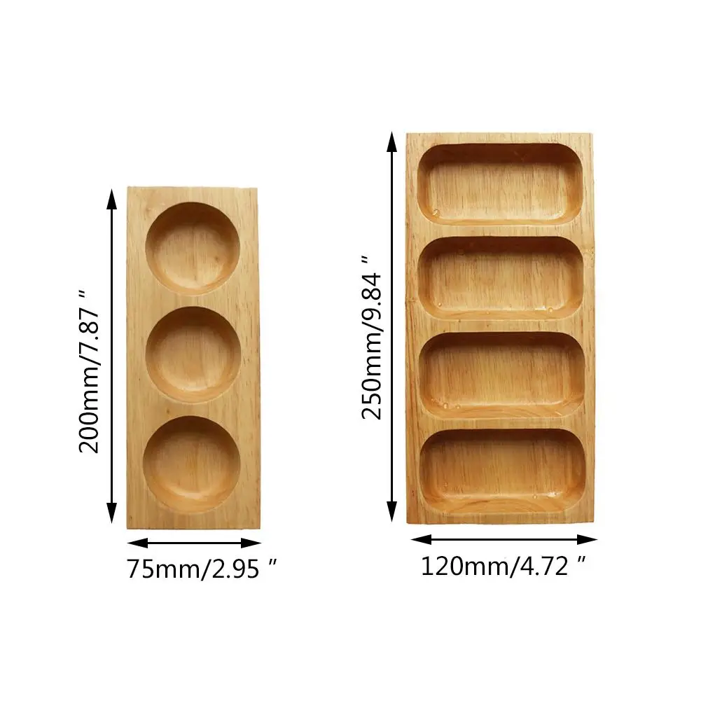 Деревянная тарелка для сухофруктов, креативный японский поднос для хранения суши сашими, тарелка, посуда, украшения, органайзер для еды, украшение