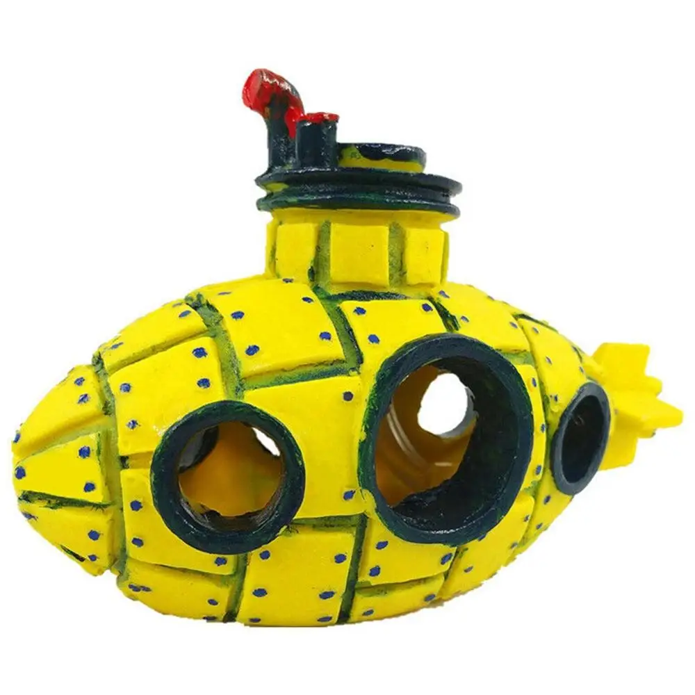 

Submarine Wreck Submarine Yellow Bubble Whale No. Abandoned Hole Submarine Decoration