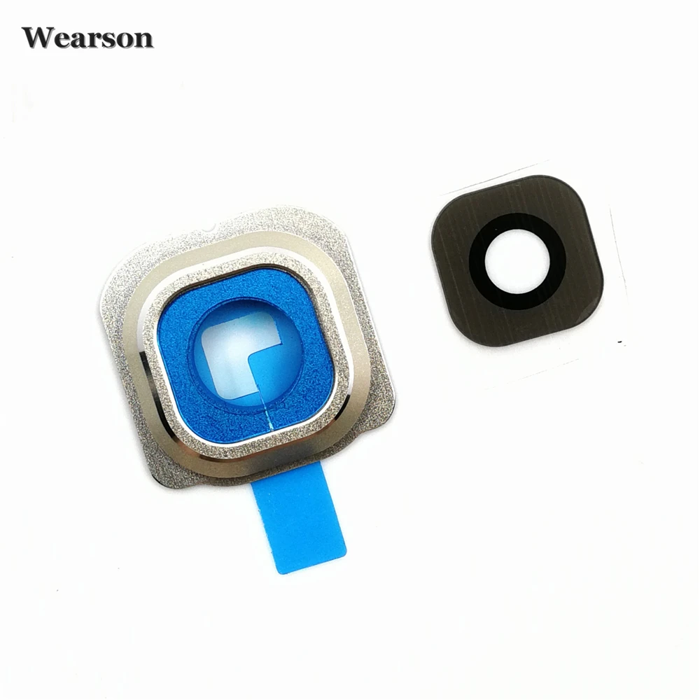 For Samsung Galaxy S6 Edge G925 G9250 Camera Glass With Frame Housing External Camera Lens Cover Together (6)