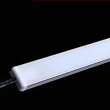 Кухонная светодиодная подсветка 36 светодиодный s 12V светодиодная твердая лента белый 6000k с U falt крышкой 50 см 5730 5 шт