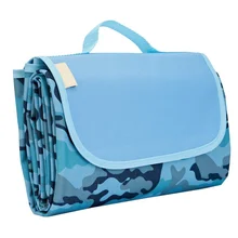 Открытый складной коврик для кемпинга удобный водонепроницаемый влагостойкий Оксфорд одеяло для пикника Кемпинг пляж путешествия барбекю 145*200 см