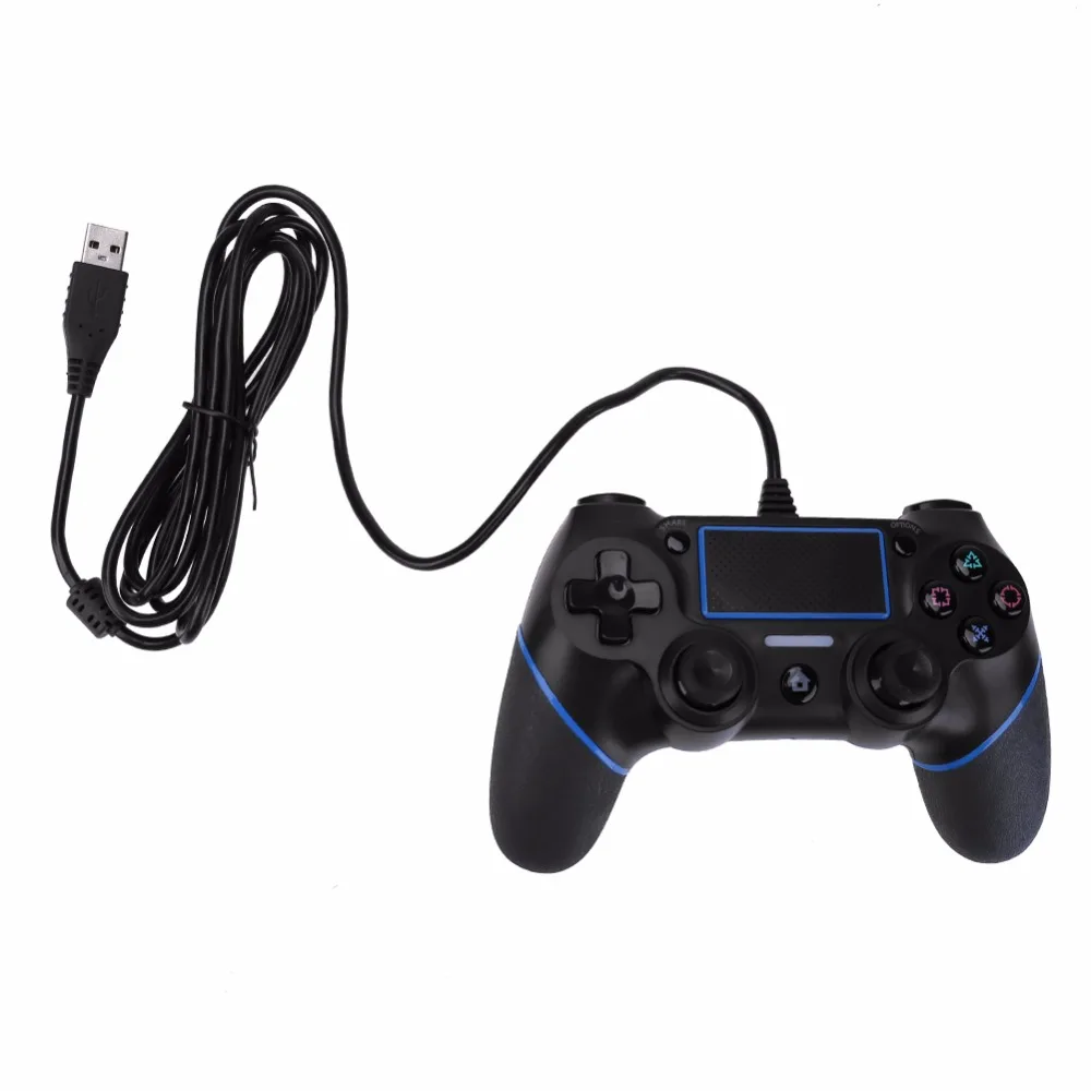 VODOOL USB Wired Joypad Wired Game Controller for PlayStation 4 Console Joystick For Microsoft PC for