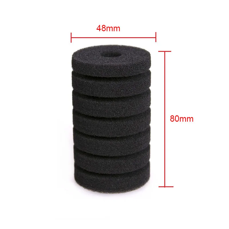 

Sponge Aquarium Filter for Fish Tank Air Pump Skimmer Biochemical Sponge Filter Aquarium Bio Filter Filtro Aquario 1pcs 48x80mm