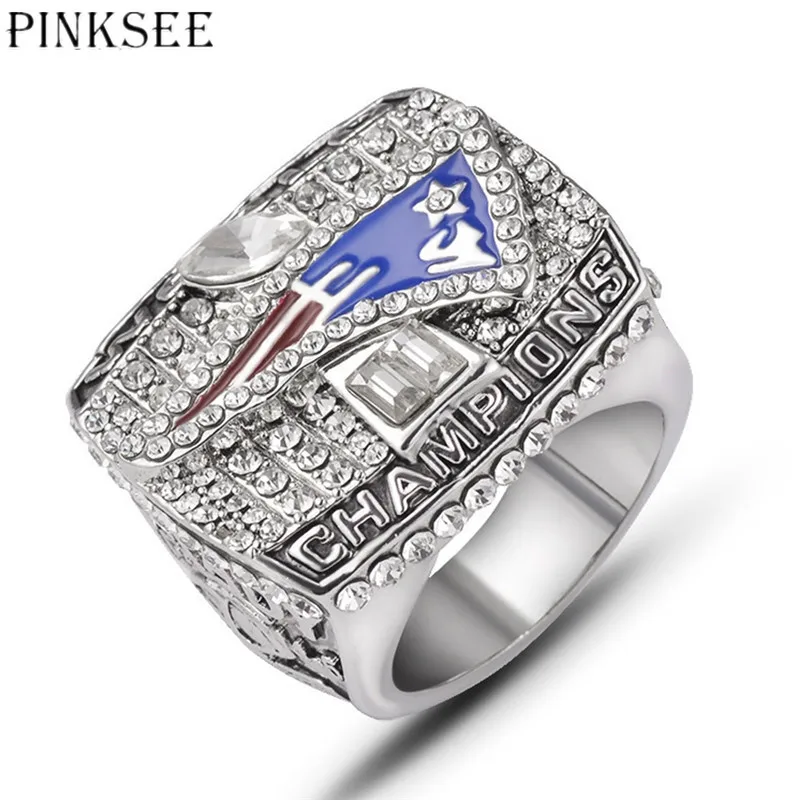 

PINKSEE Punk Style New Arrival Silver Color Finger Rings for Men Vintage Cool Luxury Ring Jewelry Size 9~12