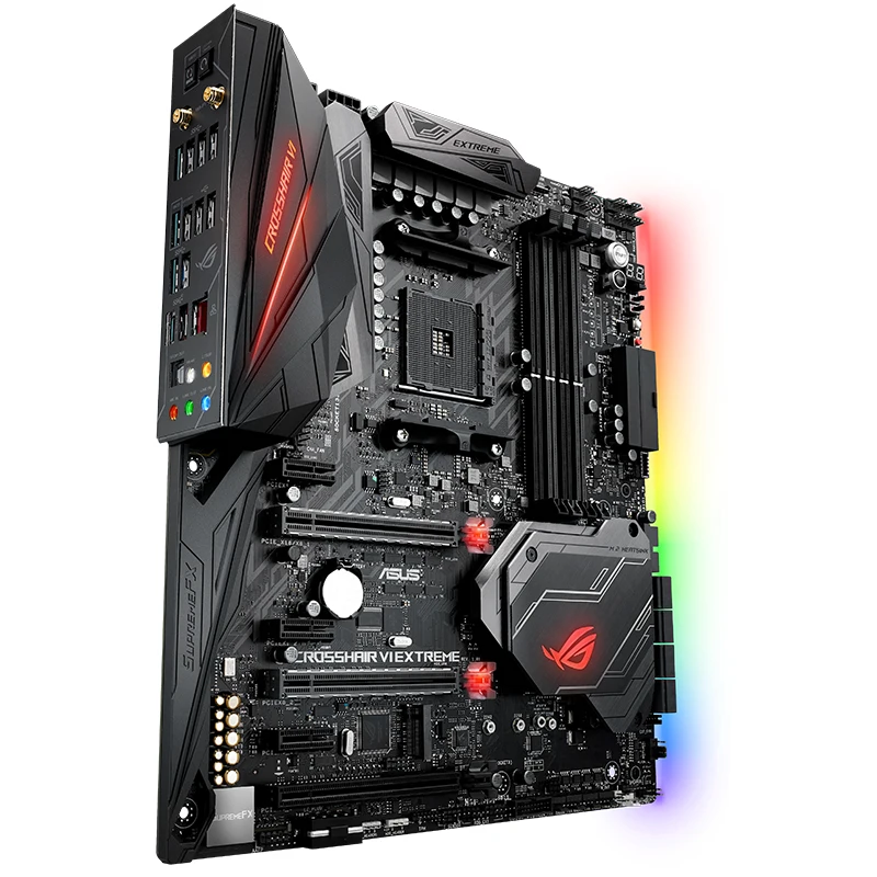  Asus ROG CROSSHAIR VI EXTREME X370 game board game player country C6E used 90%new