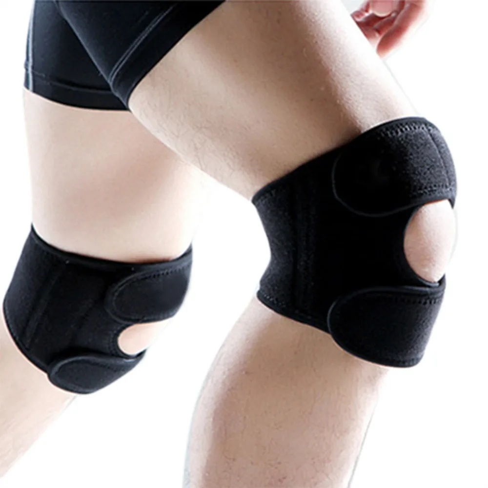 2019 Sports badminton basketball running knee pads Kneecap pad exercise anti collision leg belt anti slip protection thigh 40MA7 (16)