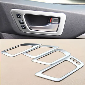 

2014-2018 Car Styling High Match Inner Door Bowl Protector Frame Cover Shell ABS Trim Matte for Toyota Highlander Kluger