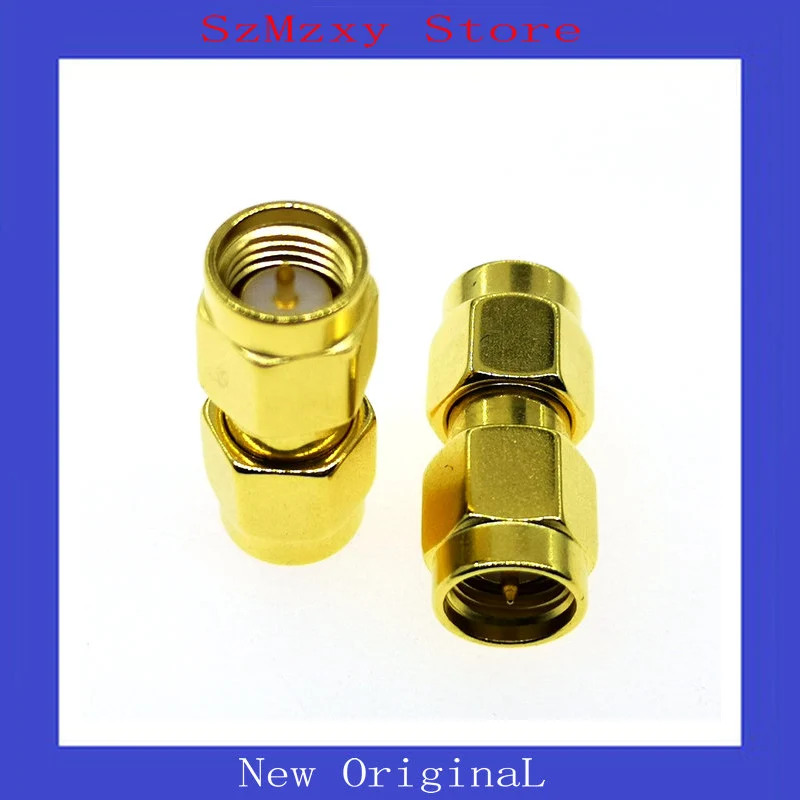 

1PCS RP-SMA SMA Male Plug to Male Plug RF Coax Adapter convertor Straight goldplated RP-SMA-50KK