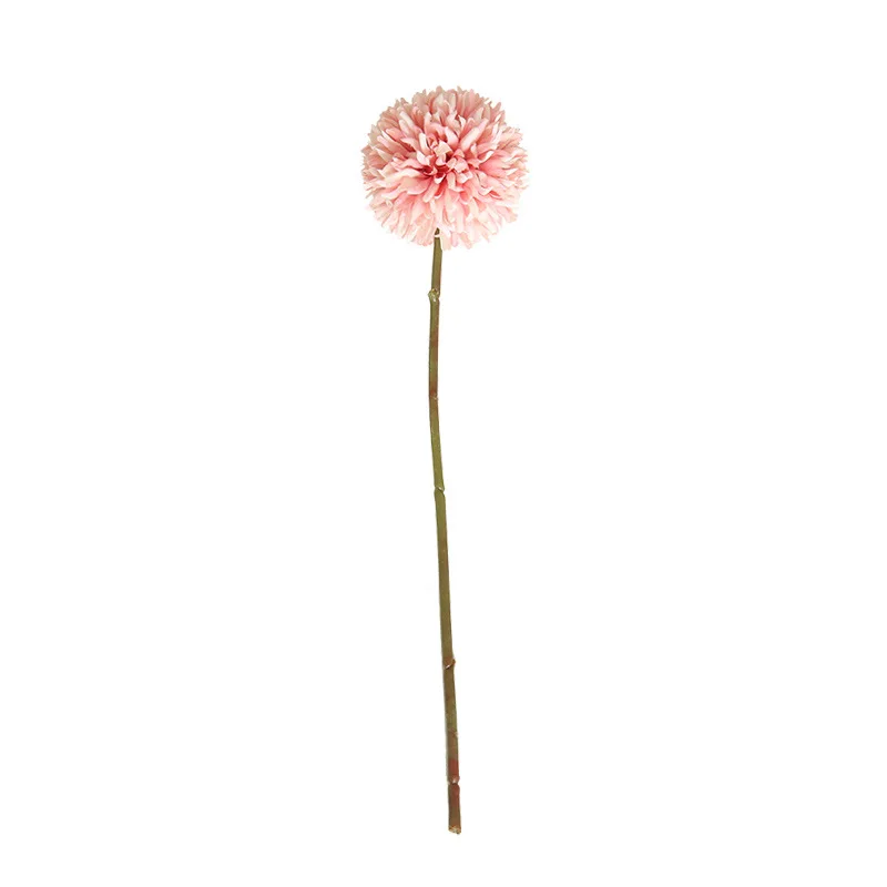 Искусственный цветок Одуванчик одна голова шип шар для украшения дома Свадебное Украшение 9 цветов подарки 8 марта поддельные цветы