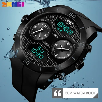 

SKMEI Fashion Outdoor Sport Fitness Watch Men Brand Luxury Watherproof Digital Clock LED Military Wristwatches Relogio Masculino