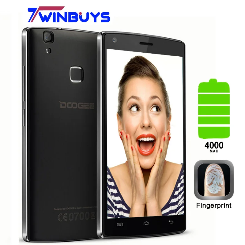 Doogee X5 Max Pro смартфон отпечатков пальцев 5.0 &quotHD Android 6.0 MTK6737 4 ядра 1280*720 2 ГБ + 16 8MP 4000
