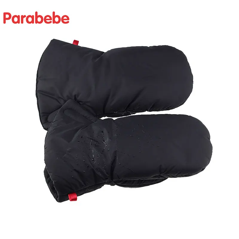 

Waterproof Baby Stroller Gloves Winter Big Muff For Children Trolley Hand Muff For Pram Cart Glove Warmer Stroller Accessories